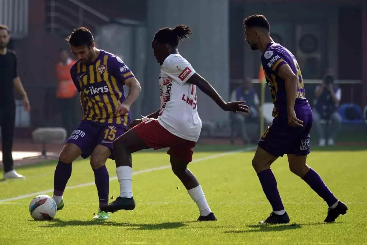 Eyüpspor – Gaziantep FK Maçında İlk Yarısı 1-1 Beraberlik