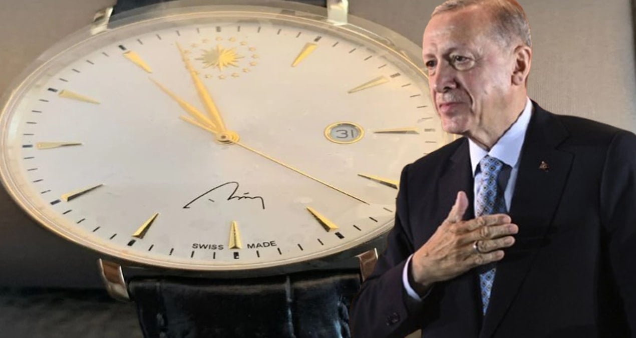 Erdoğan’dan 1608 delegeye 4 bin liralık saat