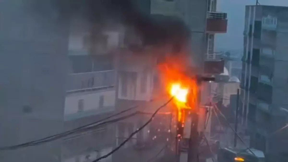 Şanlıurfa’da Elektrik Trafosunda Patlama ve Yangın